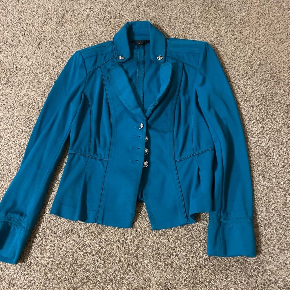 White-house-black-market Women's Blue Jacket